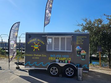 Sunset Slush food truck for mobile catering